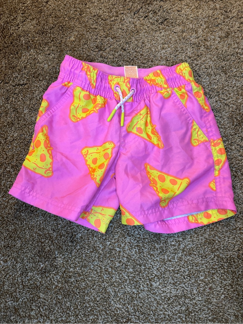 Cat & Jack pizza swim trunks 🛍